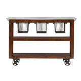 Burris Rolling Burrisen Kitchen Cart by Gracie Oaks