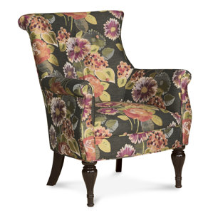 Bombe Wingback Chair by Fairfield Chair