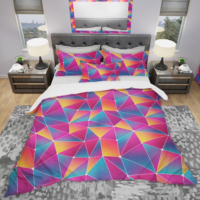 East Urban Home Modern Duvet Cover Set Wayfair Ca