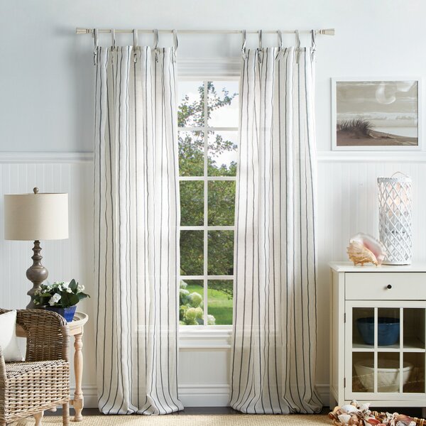 2PC 55" WIDE X 18" LENGTH TOPPER VOILE SHEER WINDOW DRESSING CURTAIN PANEL 