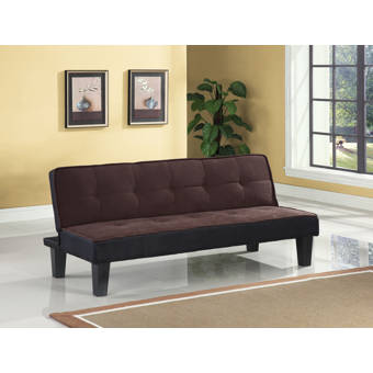 Latitude Run Bateman Twin Or Smaller 66 Tight Back Convertible Sofa Reviews Wayfair