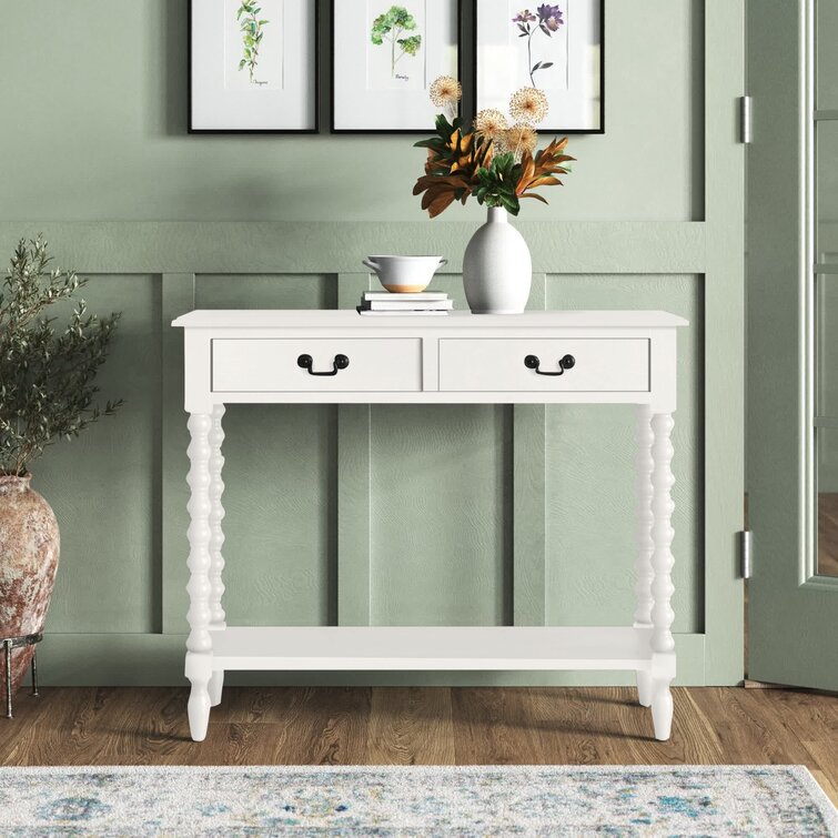 wayfair console tables white