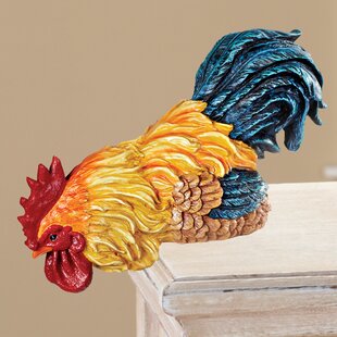 Treasure Gurus Cast Iron Rooster Door Knocker Rustic Hen Chicken Door Hardware Farmhouse Decor