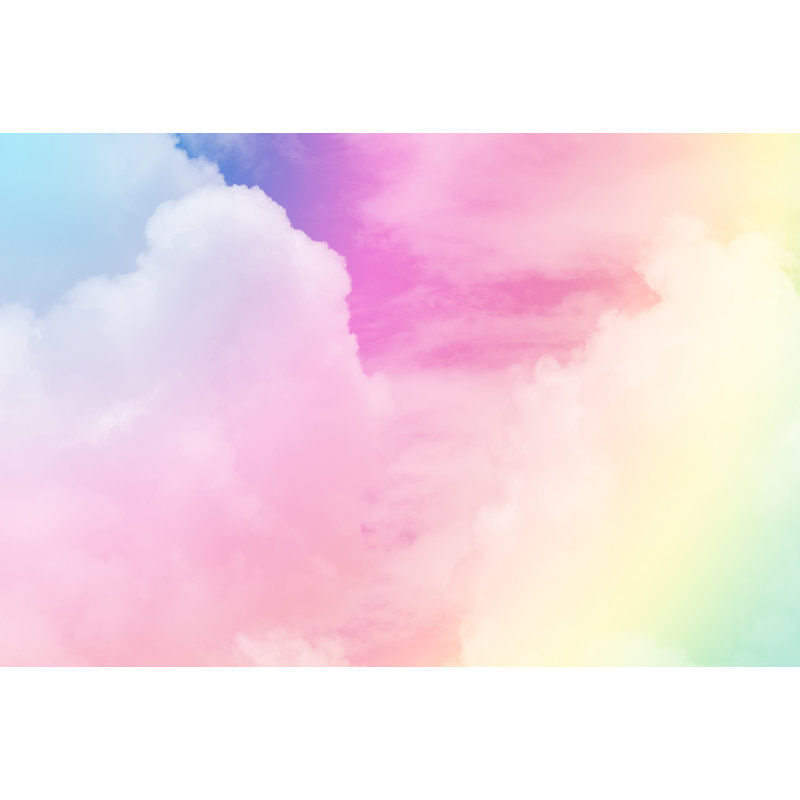 Ebern Designs Lafayette Removable Nursery Cloud Pastel Coloured