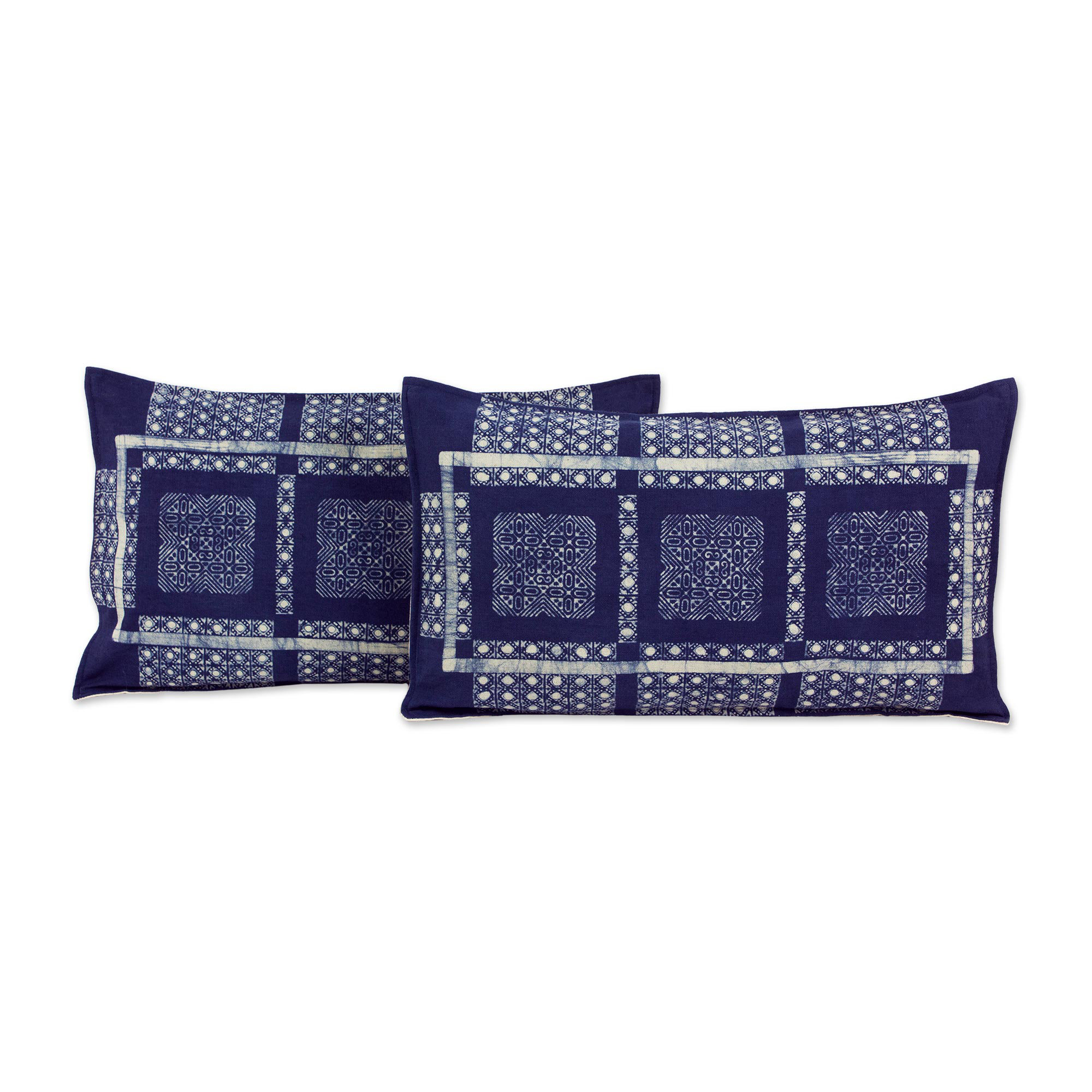 Highland Dunes Eckhoff Windows Elongated Hill Tribe Batik Cotton