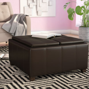 Square Ottomans Poufs You Ll Love Wayfair Suber Tail Ottoman
