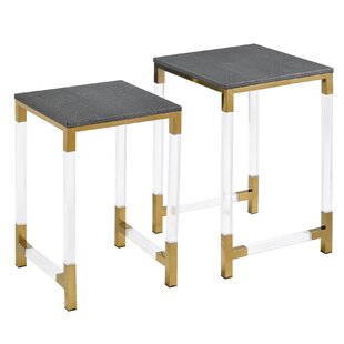 Eades 22'' Tall Nesting Tables by Everly Quinn