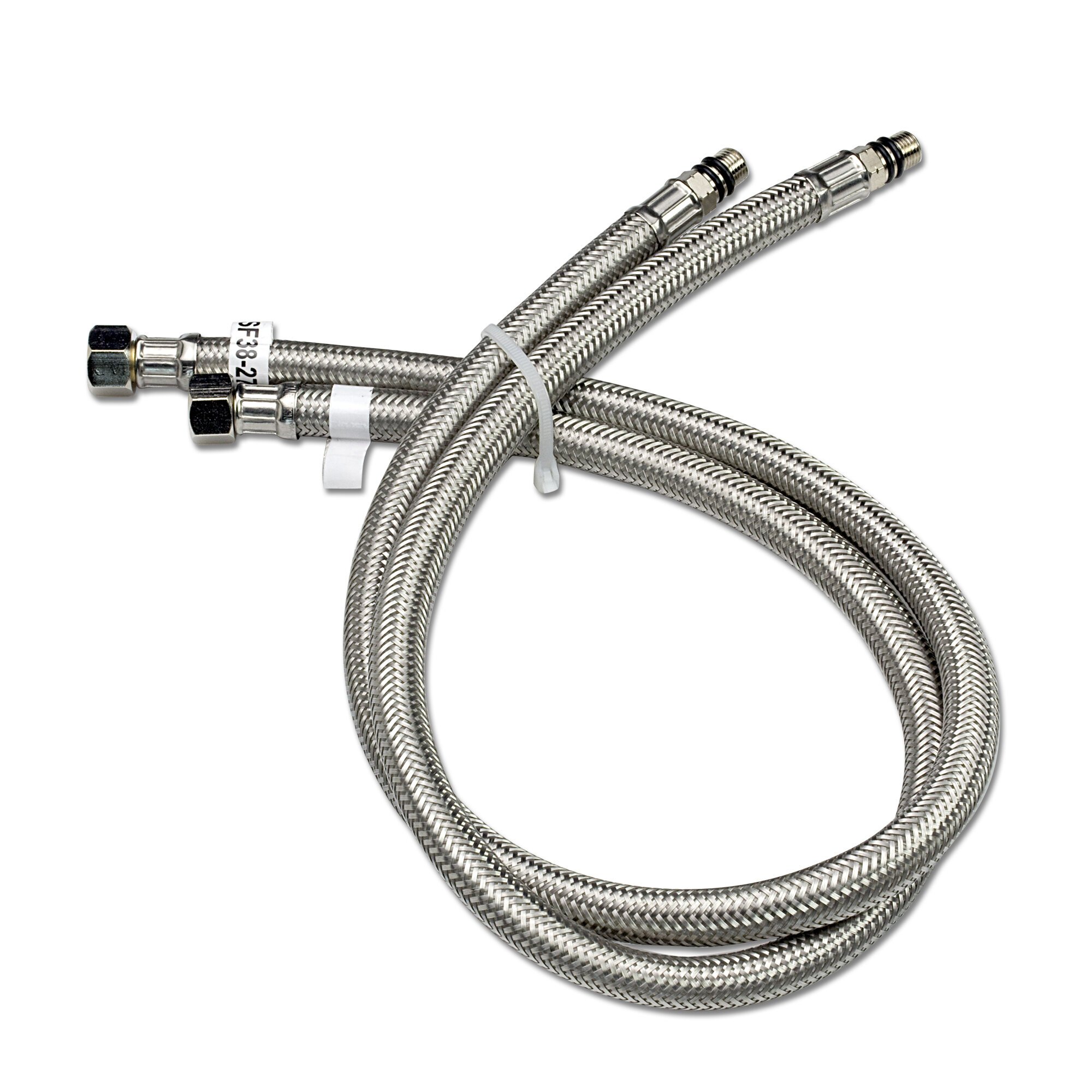 Stainless Steel Braided Tube Hose Toilet Inlet Pipe Water Metal Faucet Hoses LH