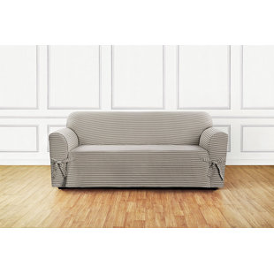 Plastic Slipcovers Wayfair Box Cushion Sofa Slipcover