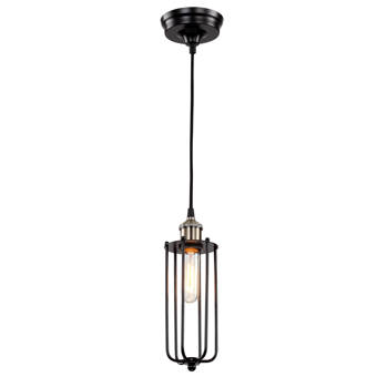 Red Barrel Studio Seydou 1 Light Single Drum Pendant Wayfair
