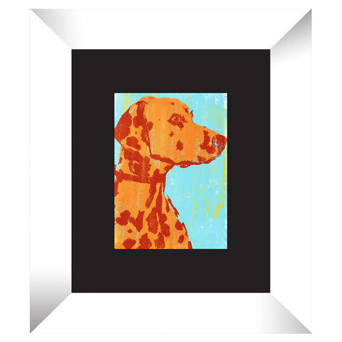 Ptm Pop Dog 4 Piece Framed Painting Print Set Wayfair