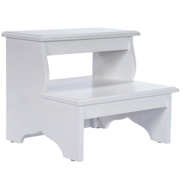 Copley 2 Step Wood Stool With 375 Lb Load Capacity Copley 2 Step Wood Stool With 375 Lb Load Capacity