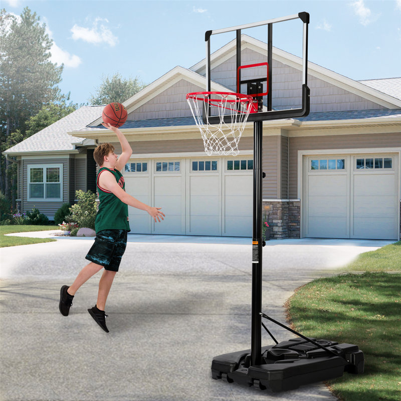 portable basketball hoops 10ft