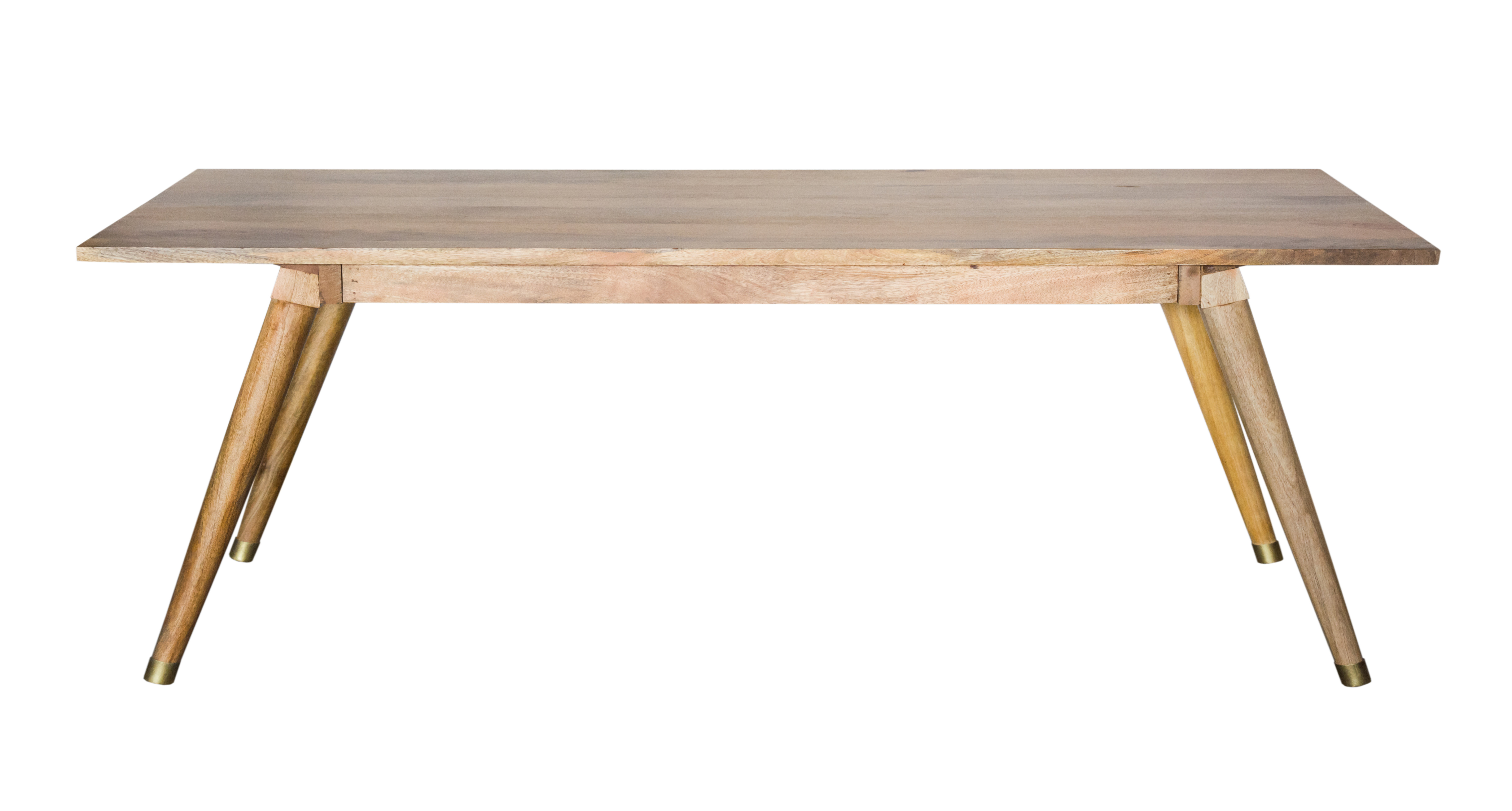 Millwood Pines Luz Solid Wood Dining Table Wayfair