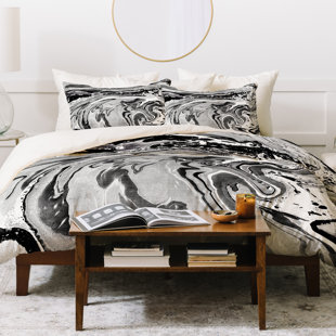 Go to store & view more images East Urban Home Amy Sia Monochrome Duvet Set