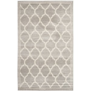 Rutherford Light Gray / Ivory Indoor/Outdoor Area Rug