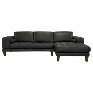 Randolph Contemporary Leather Sectional