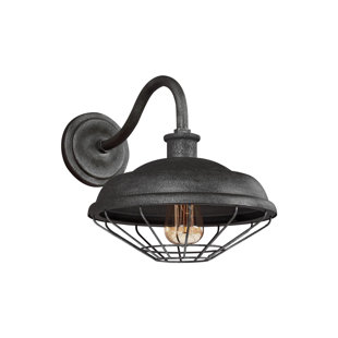 Go to store & view more images Januario 1-Light Outdoor Barn Light by 17 Stories