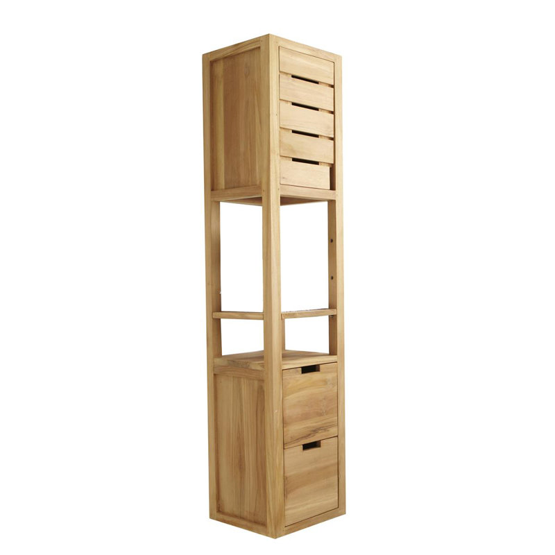 Tikamoon Serena 30 X 150cm Wall Mounted Tall Bathroom Cabinet Tikamoon Serena 30 X 150cm Wall Mounted Tall Bathroom Cabinet Wayfair Co Uk