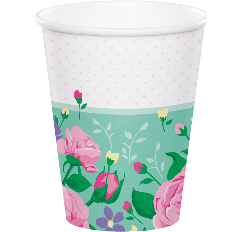 Creative Converting Floral Fairy Paper Disposable Every Day Cup Wayfair