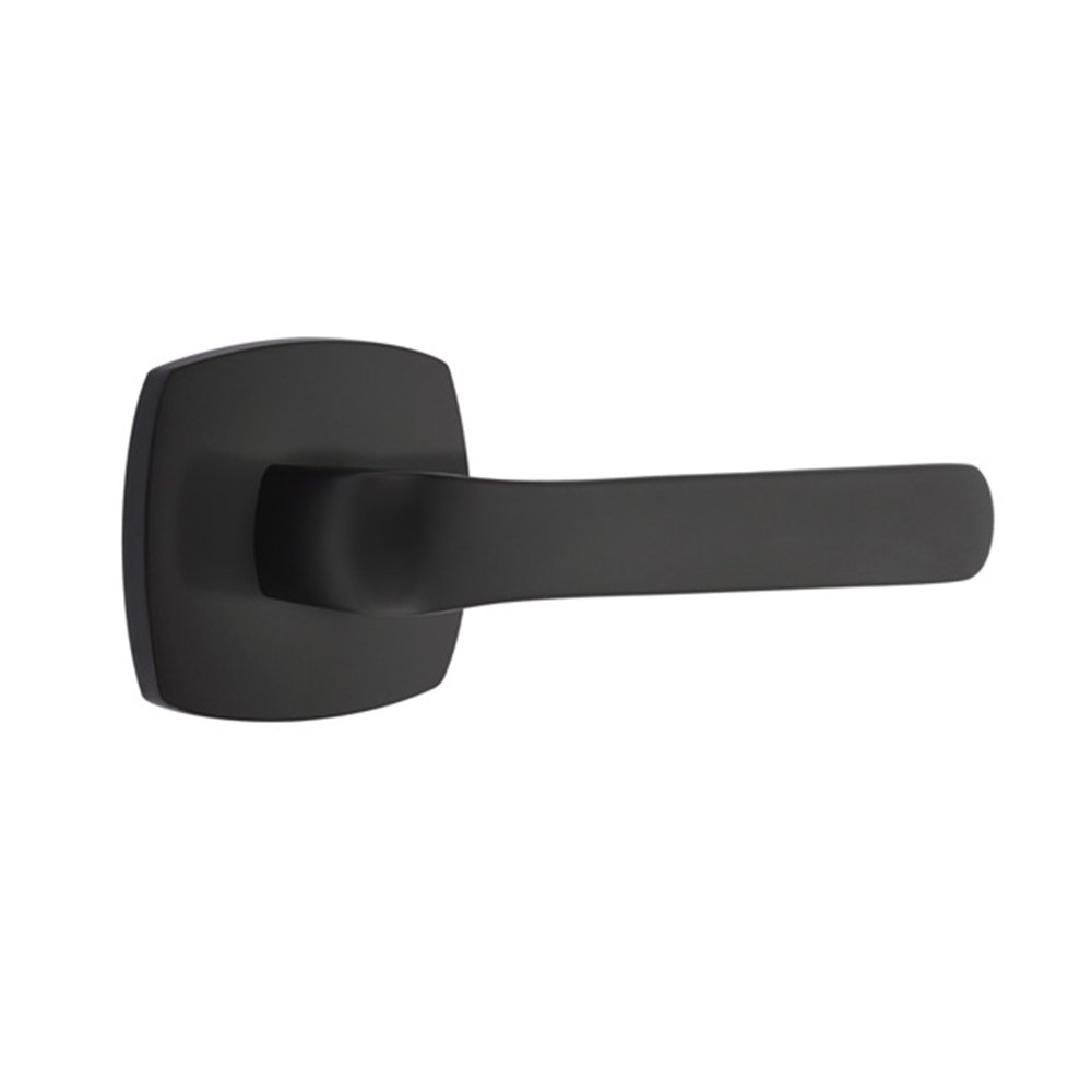 Emtek Passage Spencer Lever With Urban Modern Rose Wayfair