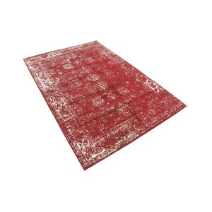 Brandt Burgundy Area Rug