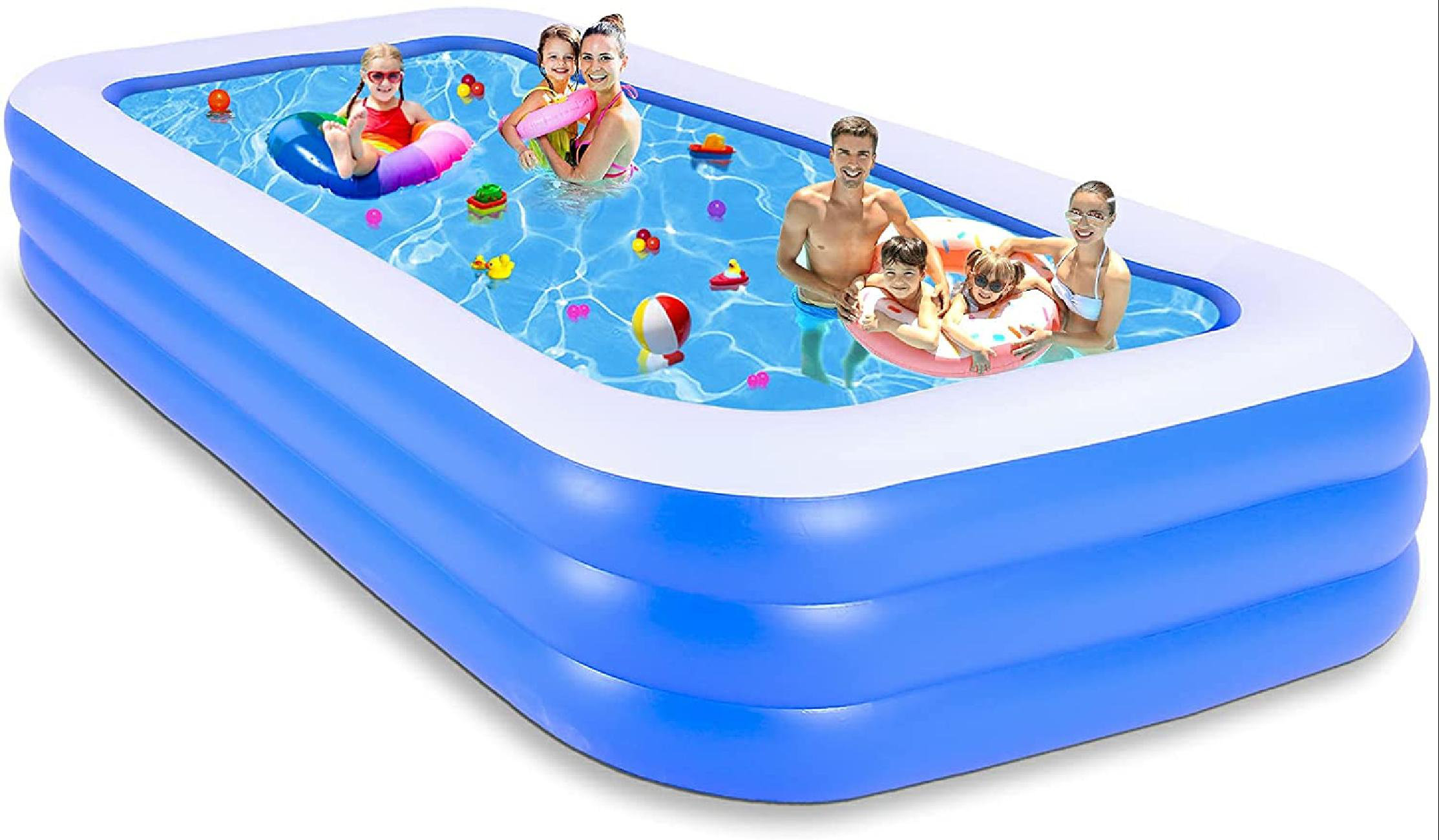 inflatable family pool