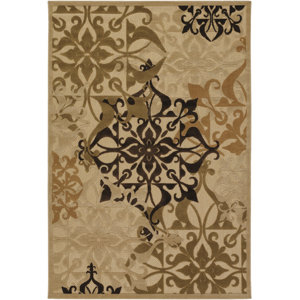 Clarendon Sand Indoor/Outdoor Area Rug