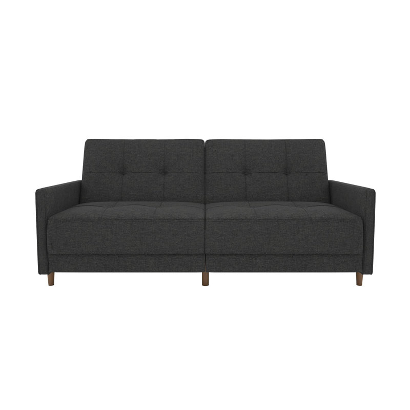 Geraldton Linen Convertible Sofa Reviews Allmodern Geraldton Linen Convertible Sofa