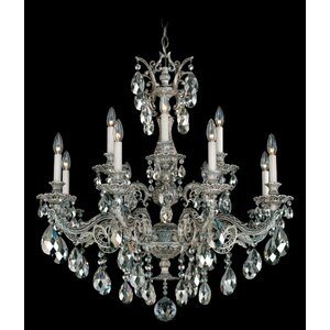 Milano 12-Light Candle-Style Chandelier