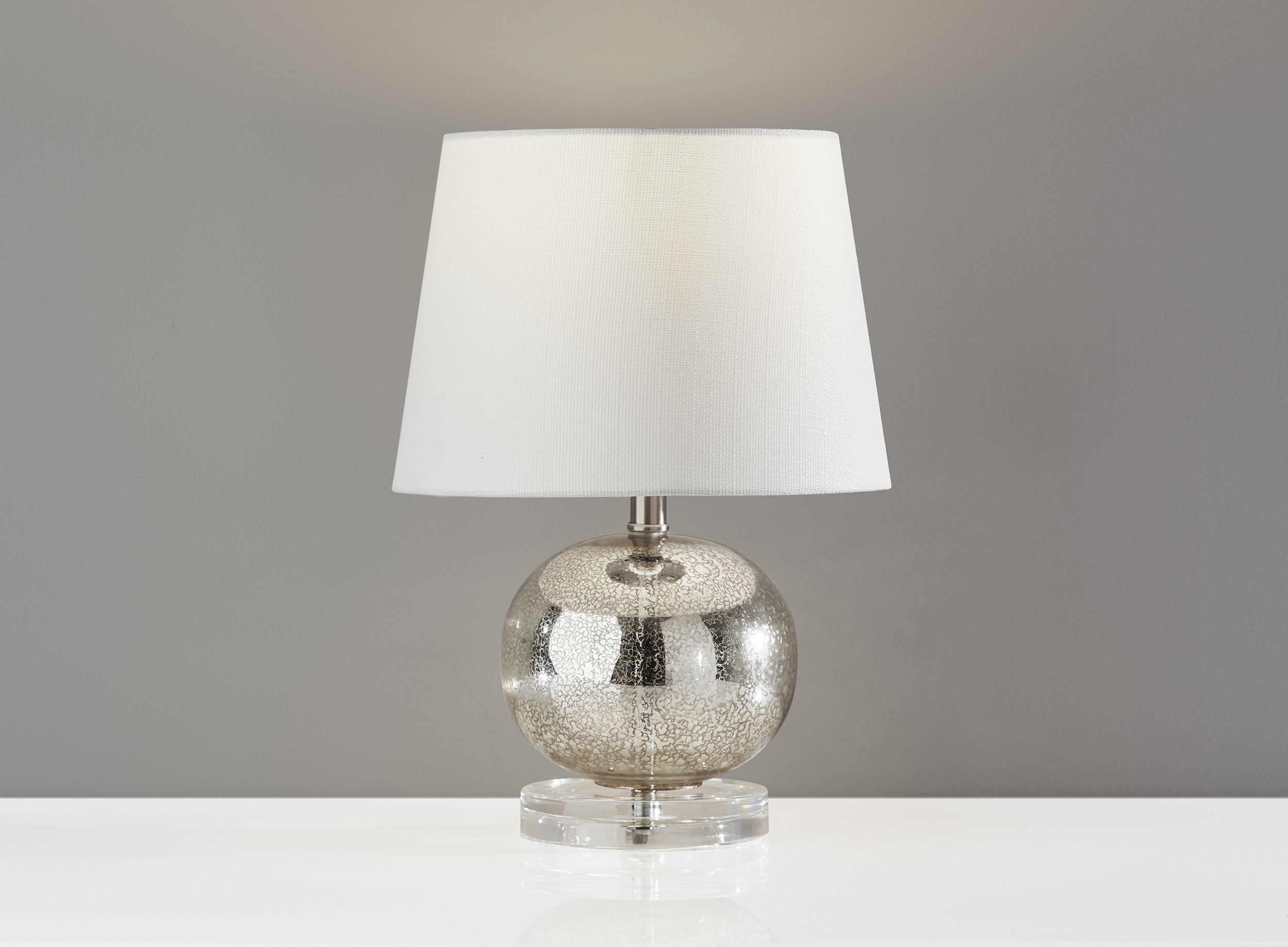 glass side lamp