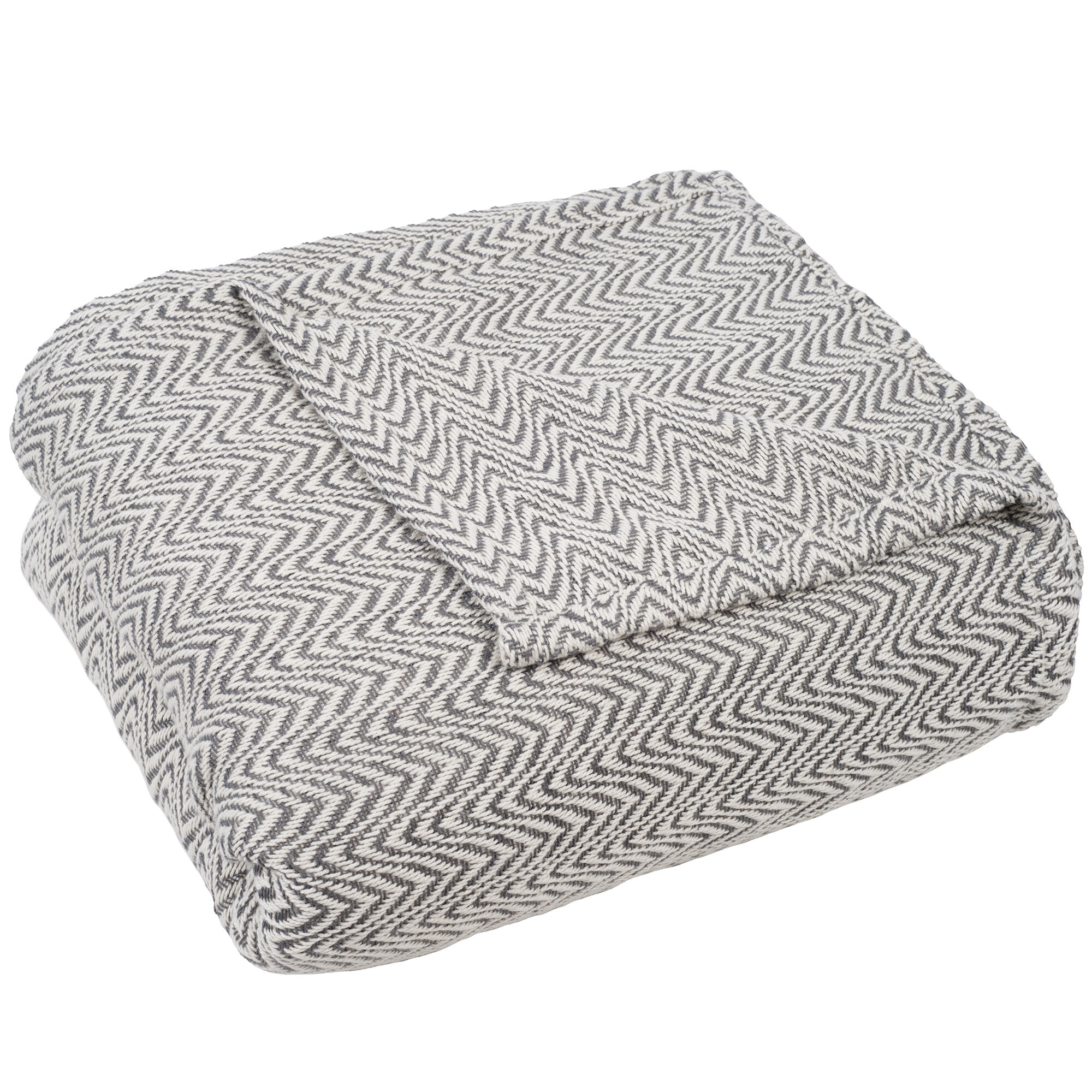 Barmeen Chevron Egyptian Quality Cotton Blanket Reviews AllModern