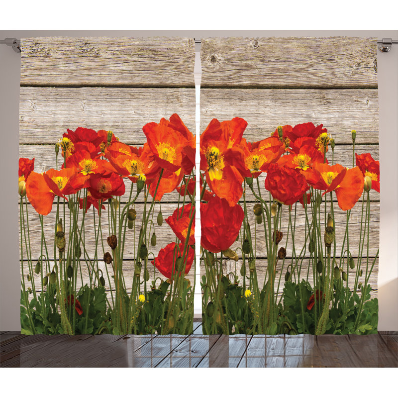 East Urban Home Plant Floral Rustic Home Decor Graphic Print Room