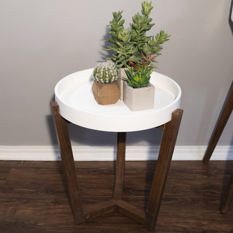 Wrought Studio Lowndesboro End Table Reviews Wayfair