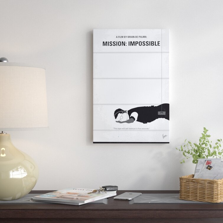 East Urban Home Mission Impossible Minimal Movie Poster