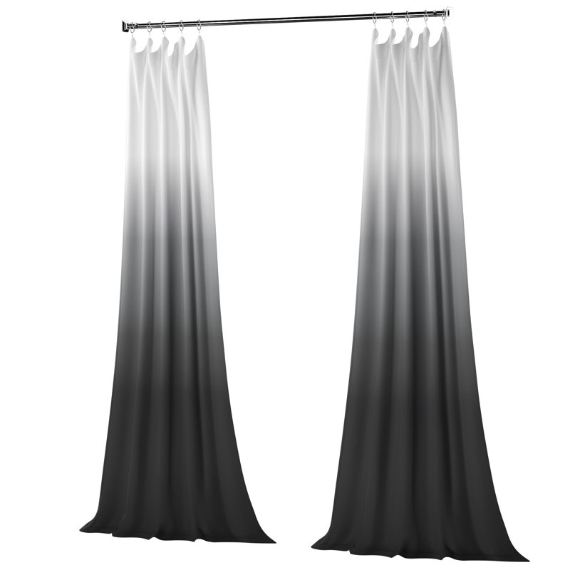 Mercury Row Winterbourne Synthetic Semi Sheer Rod Pocket Single