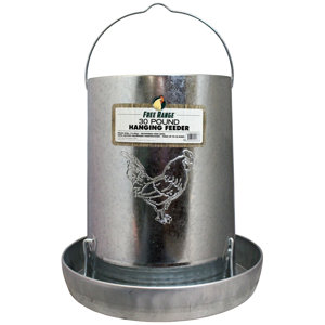Hanging Metal Poultry Feeder