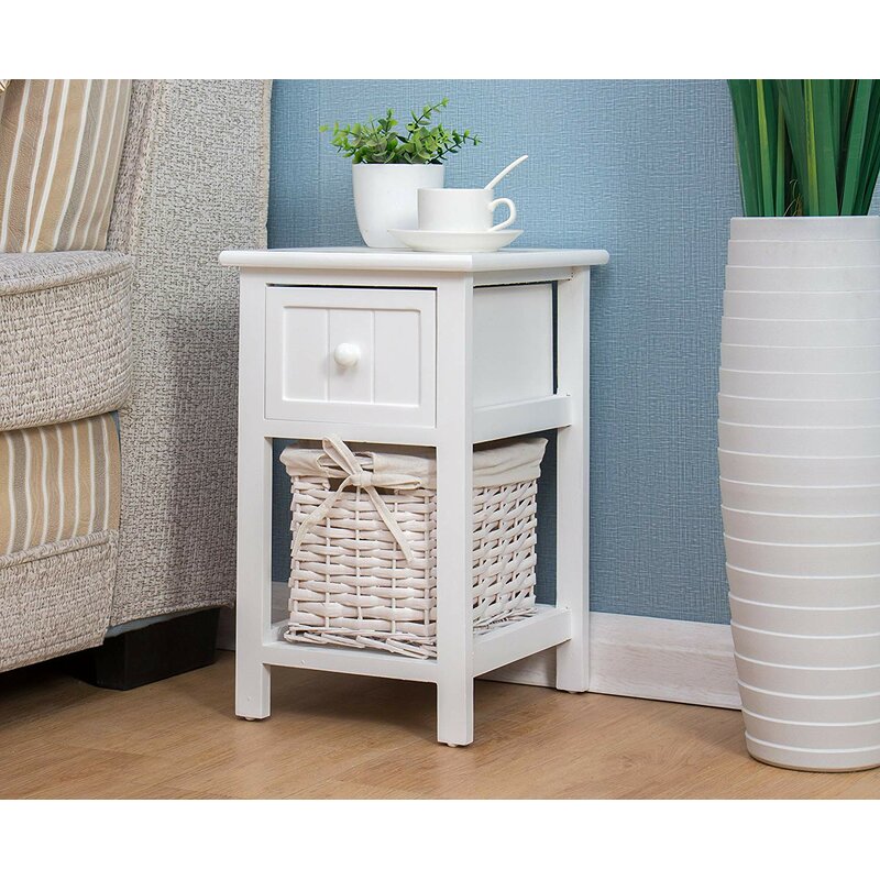 Lily Manor Lorimier 1 Drawer Bedside Table Reviews Wayfair Co Uk