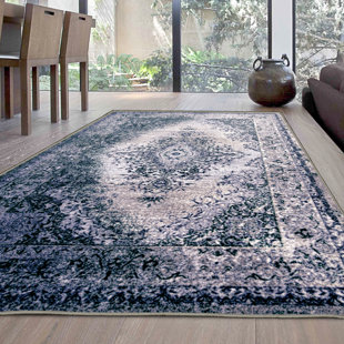 No Slip Area Rug Wayfair Myles Printed Non Slip Gray Area Rug