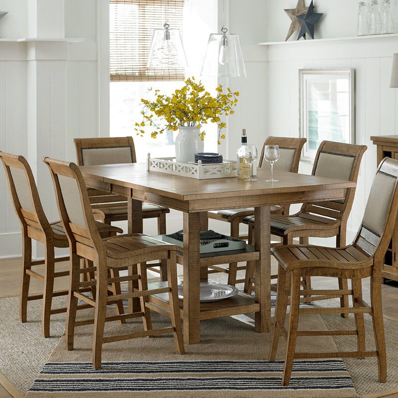 Castagnier 7 Piece Extendable Dining Set & Reviews | Birch ... (800 x 800 Pixel)