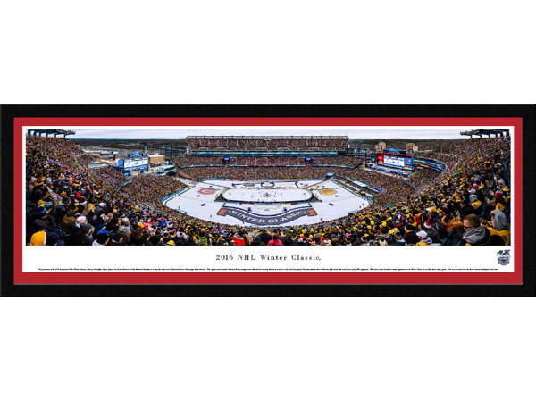 Blakewaypanoramas Nhl Winter Classic 2016 Canadiens By Christopher Gjevre Framed Photographic Print Wayfair