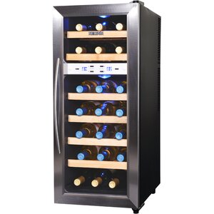 21 Bottle Dual Zone Freestanding Wine Cooler