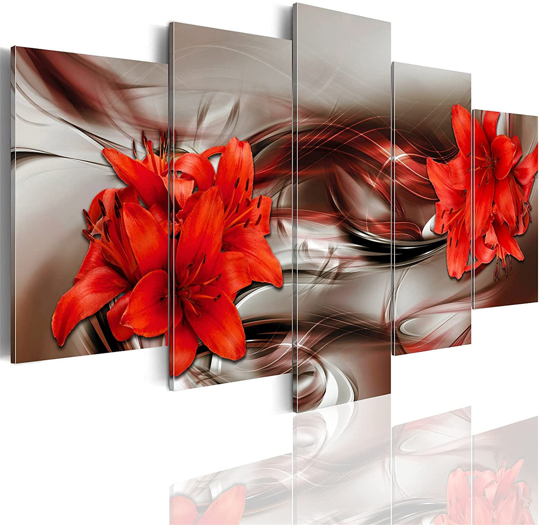 12X18 Welby Floral Expressions I Gallery Wrapped Canvas 12X18 Welby Floral Expressions I Gallery Wrapped Canvas