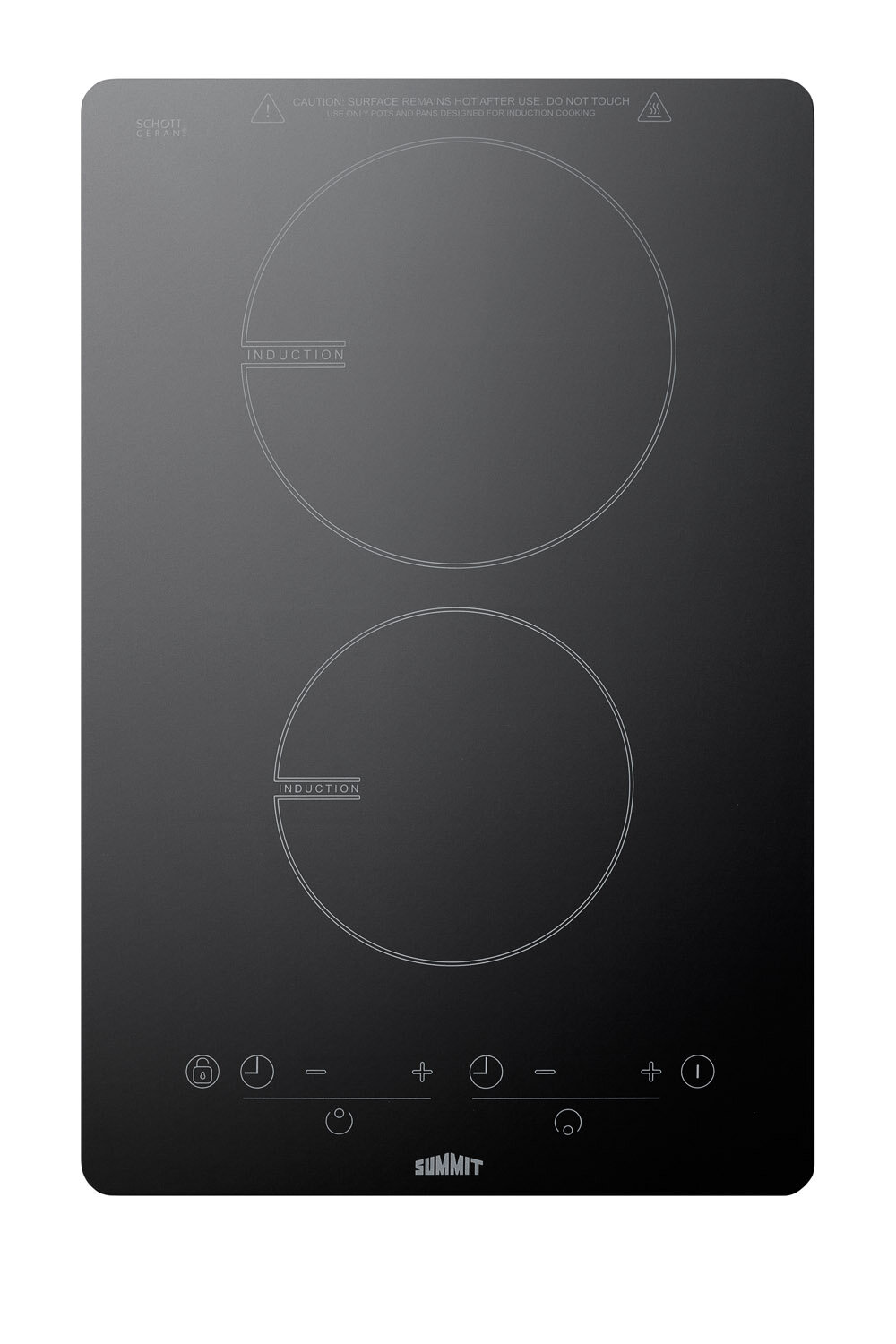 Summit Appliance 21 Induction Cooktop With 2 Burners Wayfair