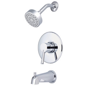 Single Lever Handle Tub and Shower Trim Set