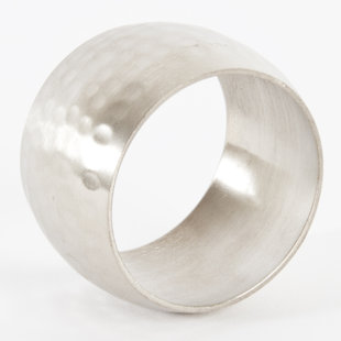 Napkin Rings You Ll Love Wayfair Round Shape Napkin Rings Set Of 4