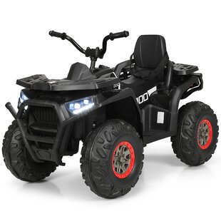 12 volt 4 wheeler with rubber tires