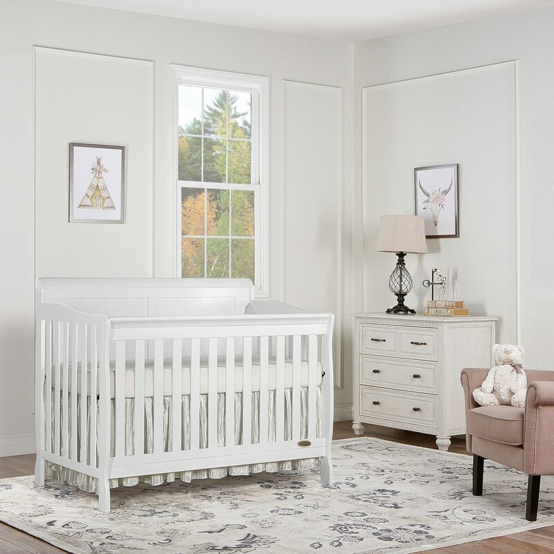 Viv Rae Rudd Full Panel 5 In 1 Convertible Crib Reviews Wayfair