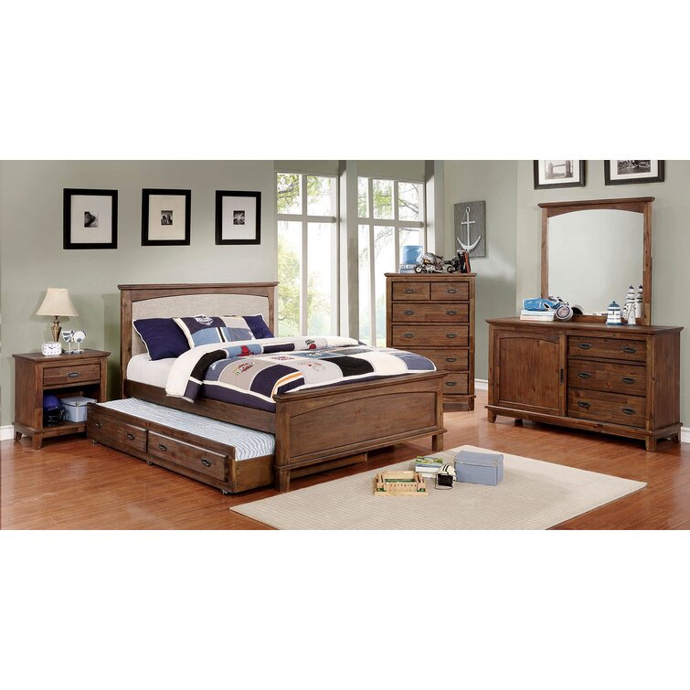 Harriet Bee Beckles Twin Panel Bedroom Set | Wayfair