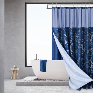 2 Piece Shower Curtains | Wayfair